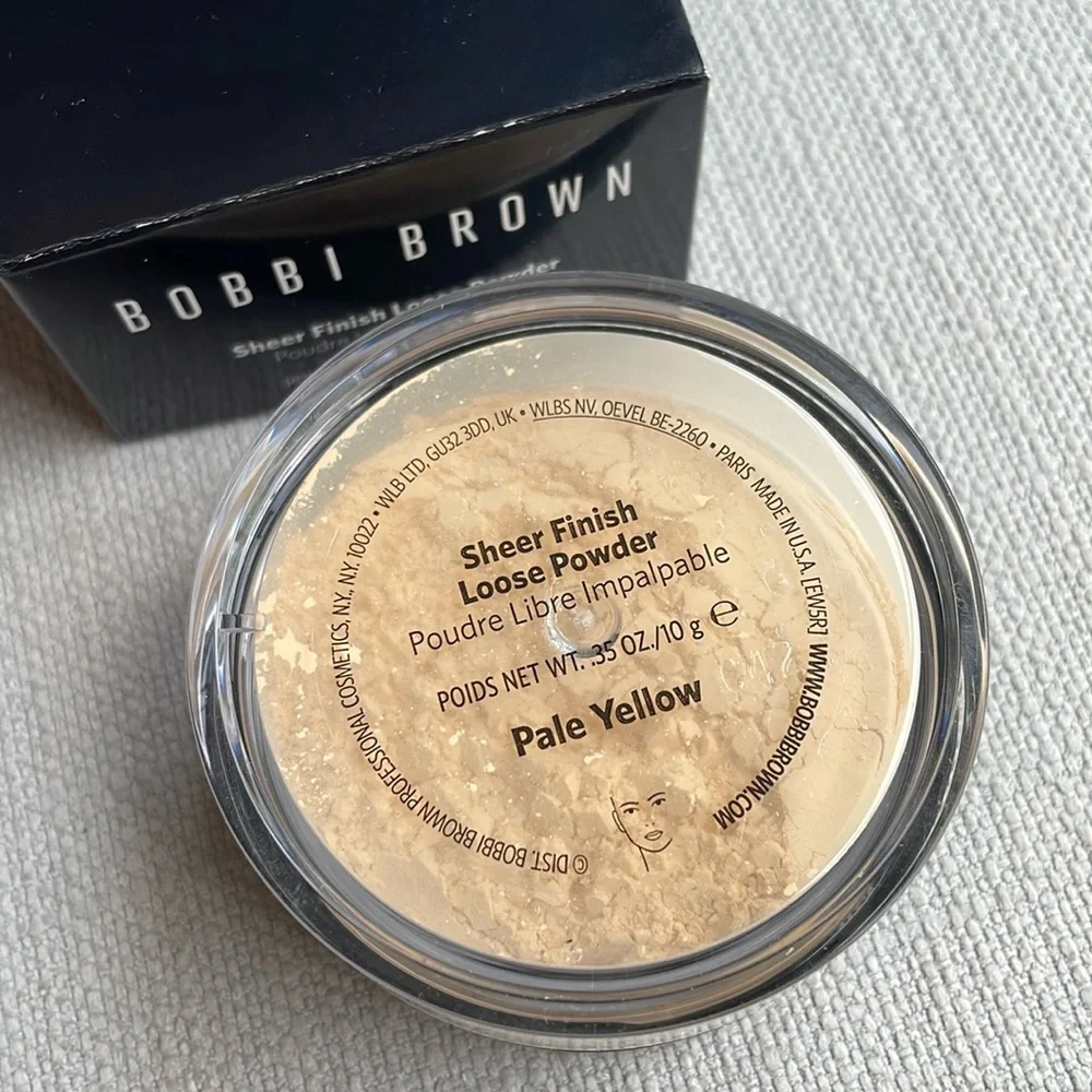 Bobbi brown SHEER FINISH LOOSE POWDER - pale yellow